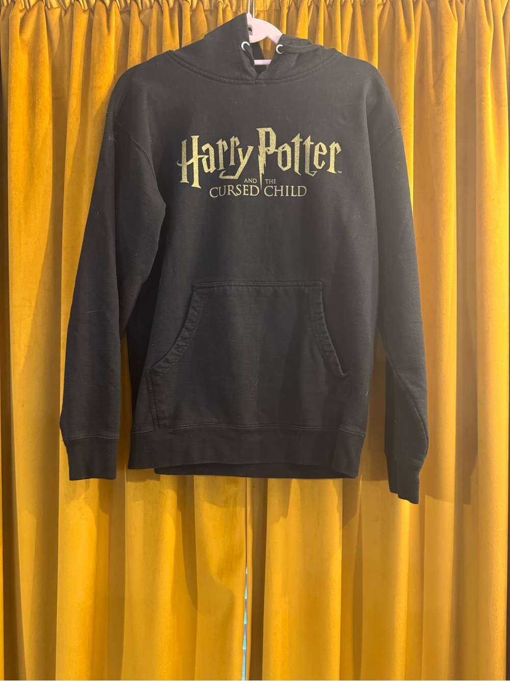 “Black Harry Potter Cursed Child” Zip-Up Hoodie from the Broadway show in NYC🪄🪄🪄